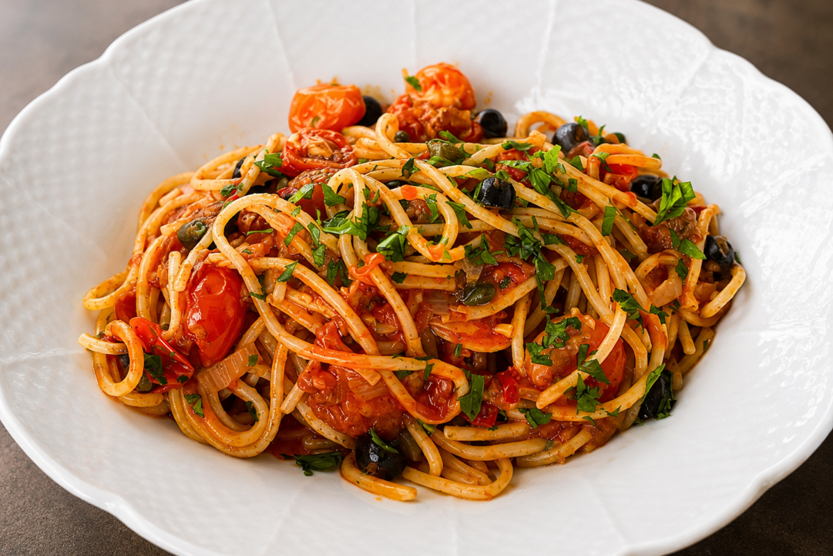 Spaghetti alla Puttanesca